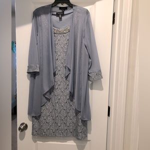 R&M Richards knee length jacket dress